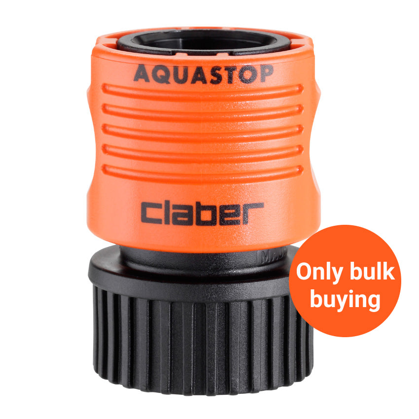 Female Hose End Connector with Shut Off (8648 / 8495)