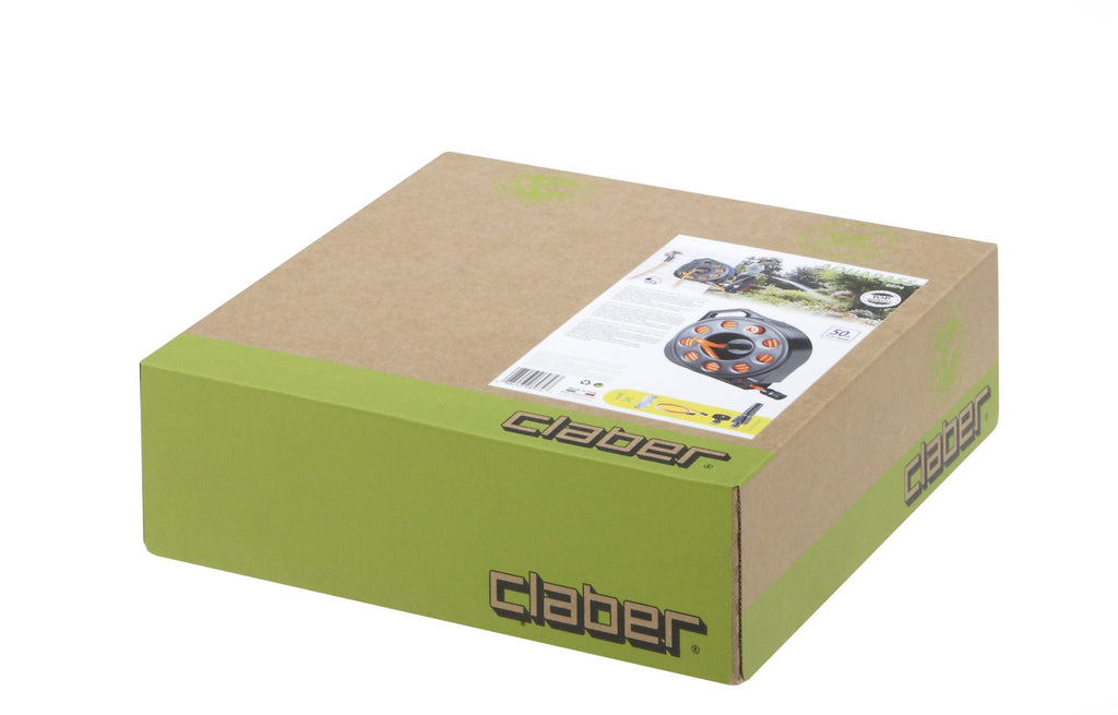 Claber 8974 Aquapass Hose Cassette with 50-Feet of 1/2-Inch Hose